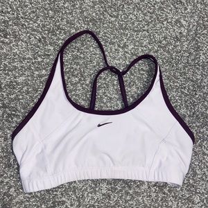 Vintage NIKE Lilac and Dark Purple Sports Bra